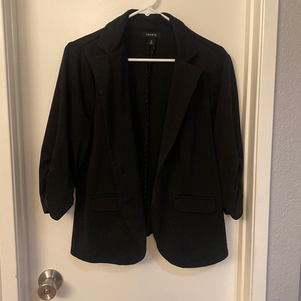 Torrid black blazer